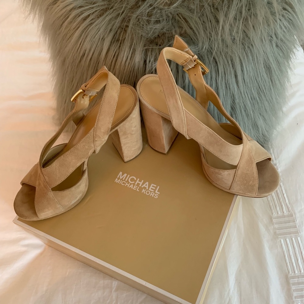 Michael Kors ...Becky Platform Suede